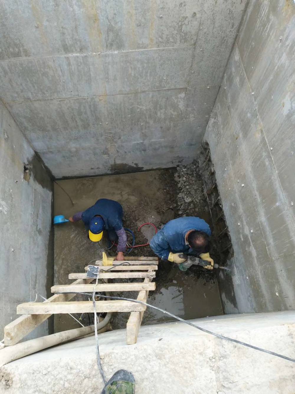 菏泽牡丹区水池堵漏