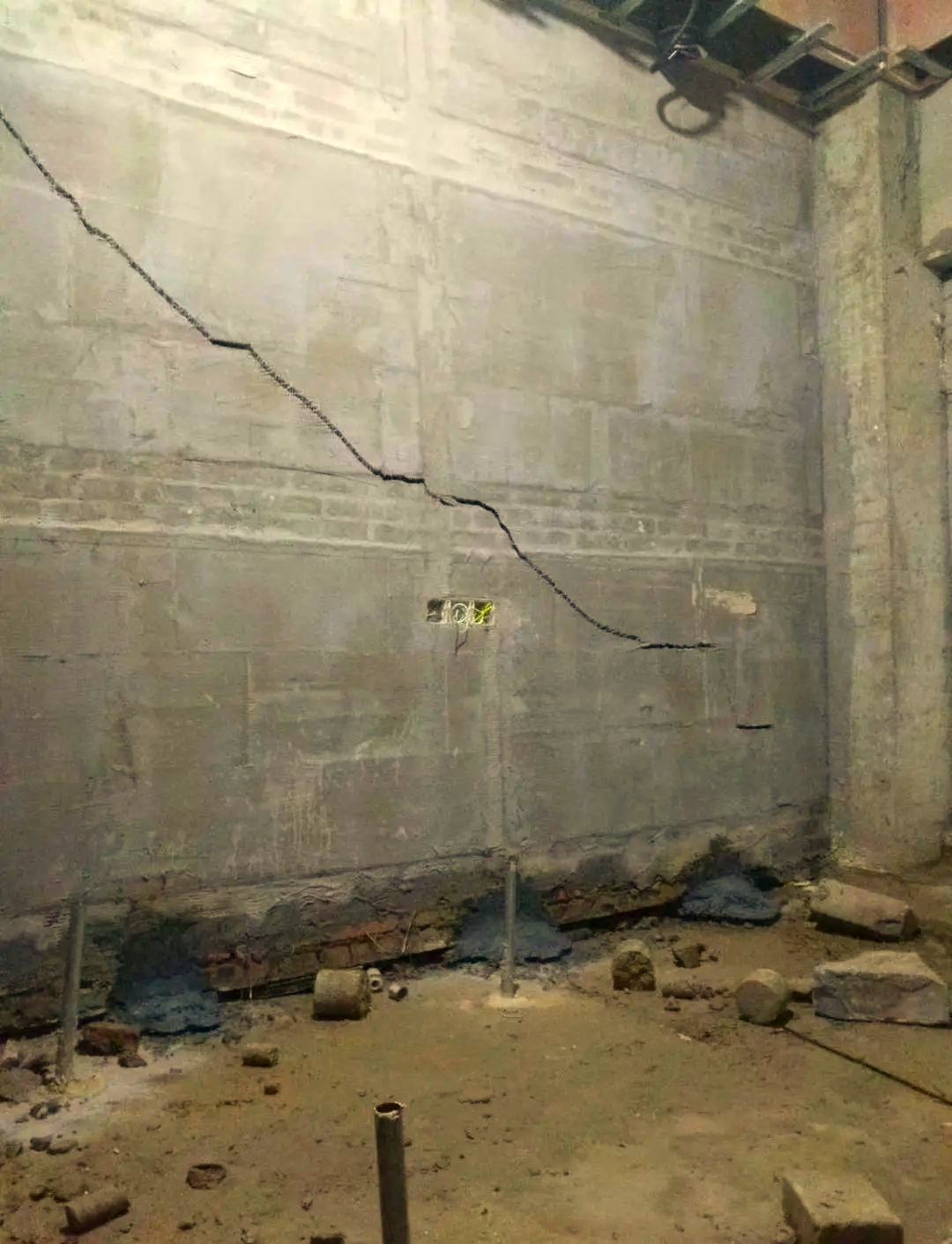 荷泽牡丹区房屋下沉加固
