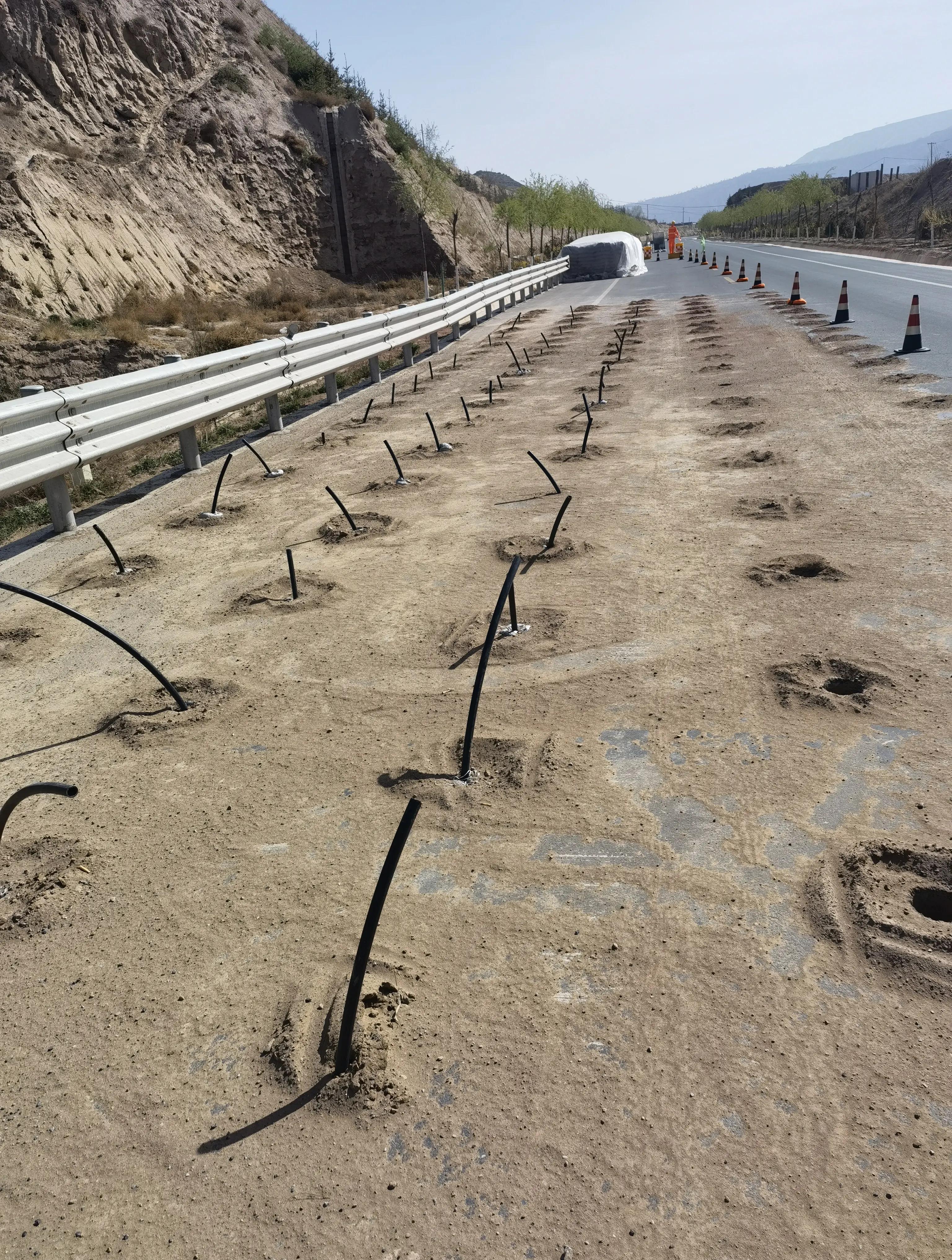 荷泽牡丹区路基加固